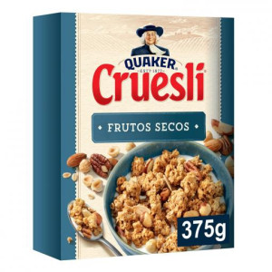 CEREALES QUAKER CRUESLI FRUTOS SECOS 375GR