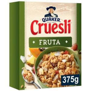 CRUESLI QUAKER FRUTA  375GR
