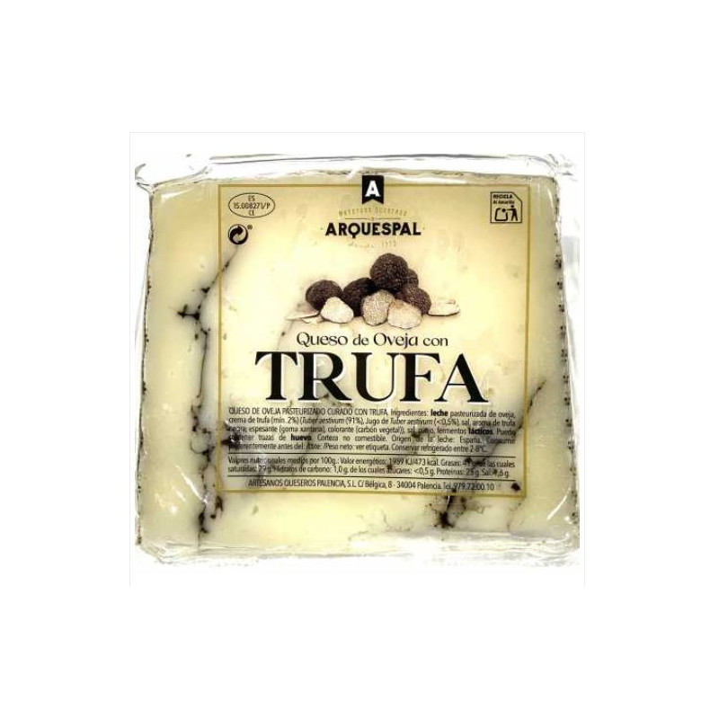 QUESO OVEJA CURADO CON TRUFA ARQUESPAL