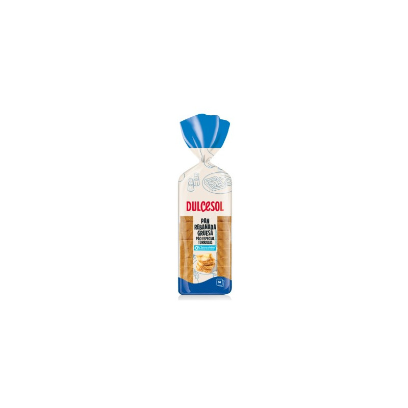 PAN DE MOLDE REBANADA GRUESA DULCESOL 16REB 820GR