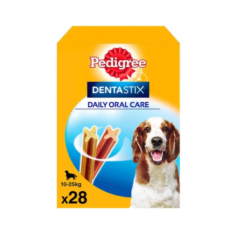 MULPAK X28 STICK DENTASTIX 10-25KG 720GR