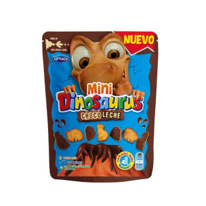 GALLETAS MINI DINOSAURUS CHOCOLATE 100GR