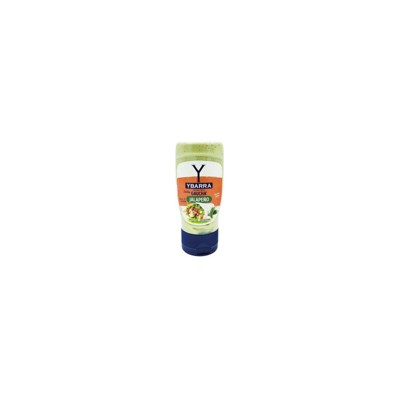 SALSA GAUCHA JALAPE YBARRA 250ML