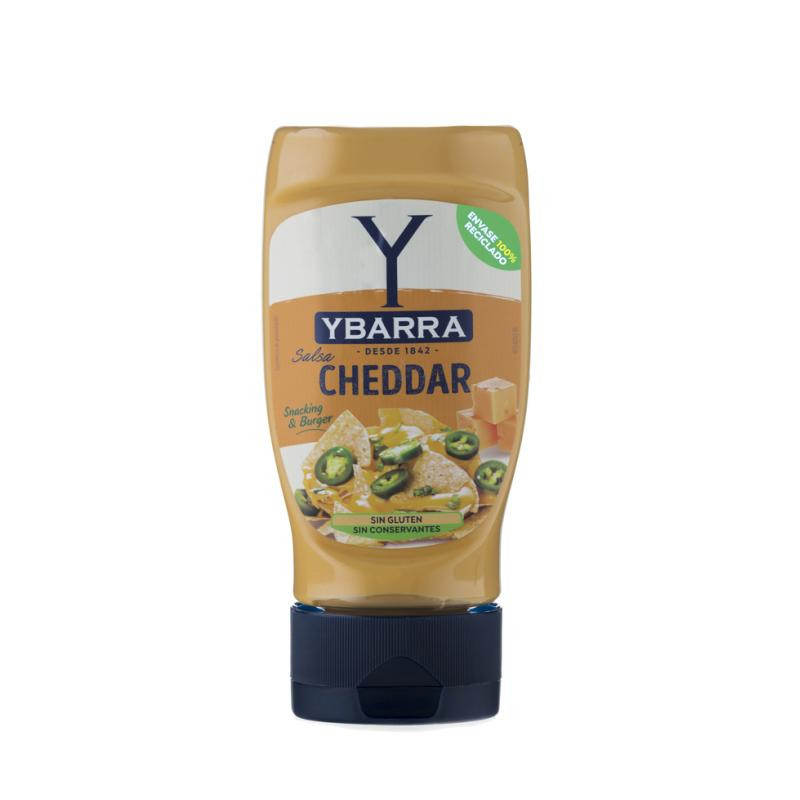 SALSA CHEDDAR YBARRA 250ML