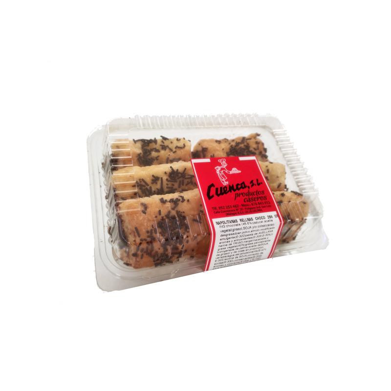 NAPOLITANAS RELLENAS CACAO AVELLANA 280GR