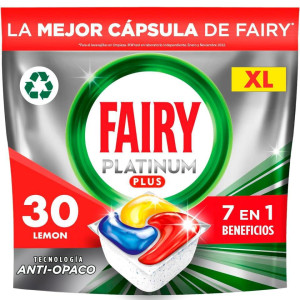 LAVAVAJILLAS FAIRY PLATINUM PLUS 30 CÁPSULAS