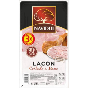 LACÓN AHUMADO LASCAS NAVIDUL 210GR