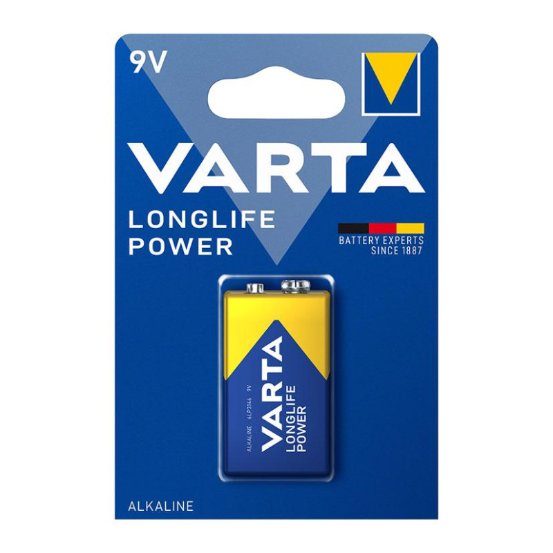 PILA ALCALINA LONGLIFE POWER 6LR61 9V