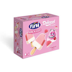 HELADO JELLU KISSES 154GR