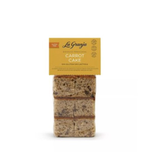 BIZCOCHO ZANAHORIA SIN GLUTEN LA GRANJA 230GR