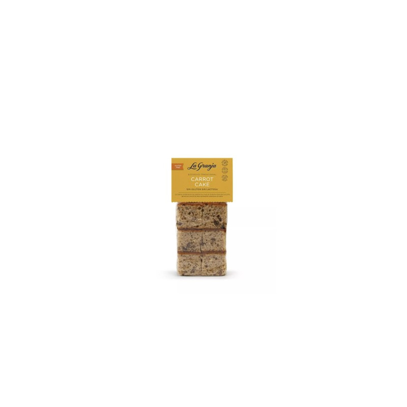 BIZCOCHO ZANAHORIA SIN GLUTEN LA GRANJA 230GR
