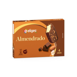 HELADO BOMBÓN ALMENDRADO ELIGESS 4X120ML