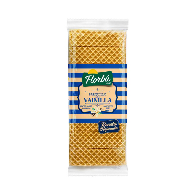 BARQUILLO SABOR VAINILLA FLORBU 200GR