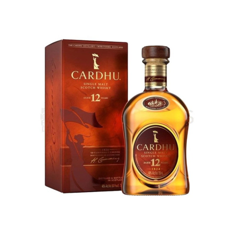 WHISKY CARDHU 12 AÑOS 0 7L