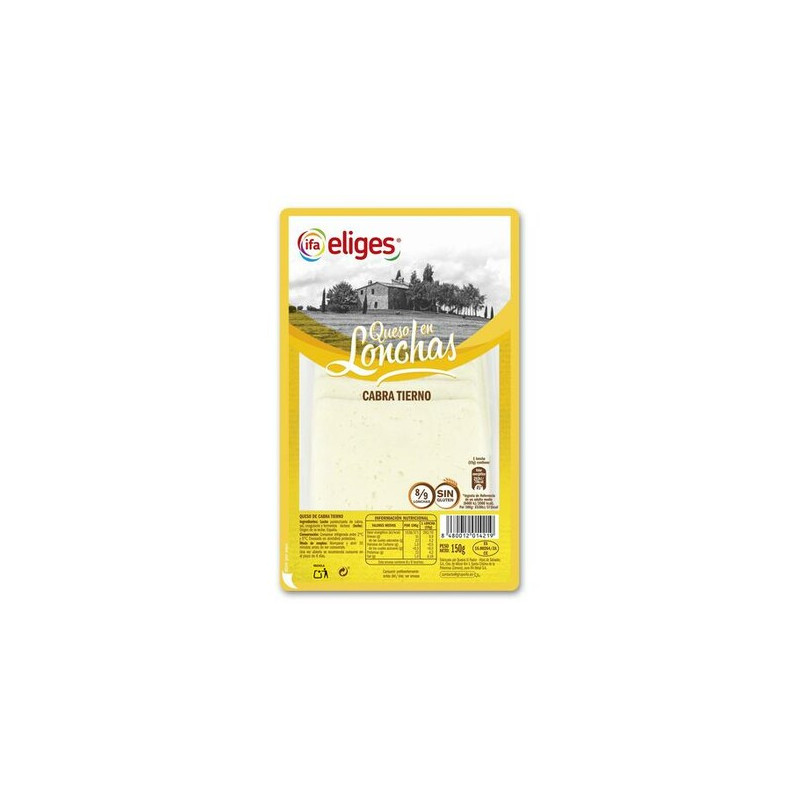 QUESO CABRA LONCHAS IFA 150GR