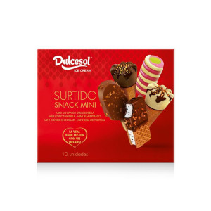 SURTIDO SNACK MINI DULCESOL 10 UDS