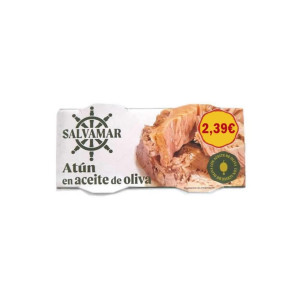 ATUN ACEITE DE OLIVA SALVAMAR 140GR