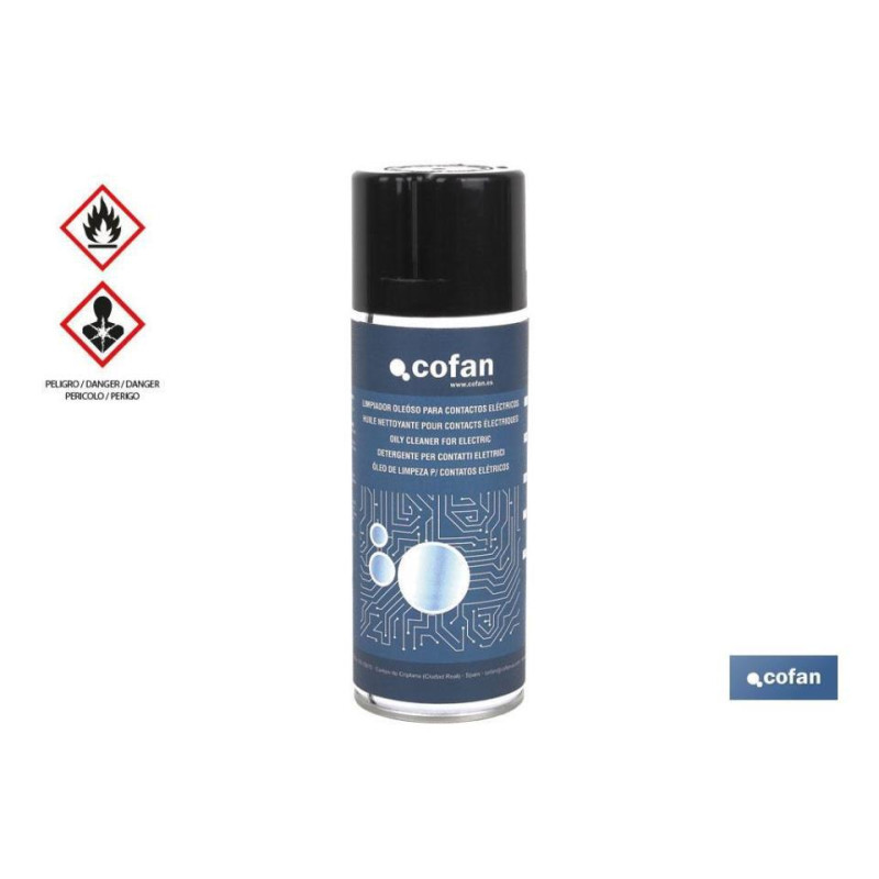 LIMPIADOR OLEOSO CONTACTOS ELECTRICOS 400ML