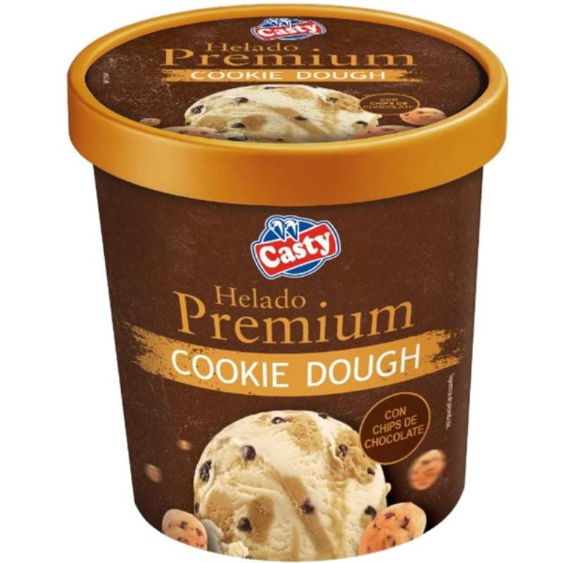 HELADO CASTY PREMIUM COOKIE DOUGH 500ML