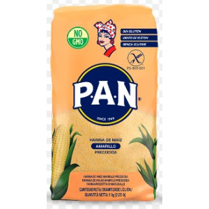 HARINA MAIZ AMARILLA PRECOCIA P A N 1KG