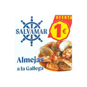 ALMEJAS A LA GALLEGA 78GR SALVAMAR