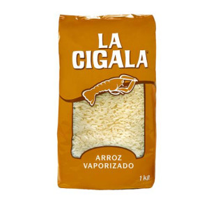 ARROZ VAPORIZADO LA CIGALA 1KG