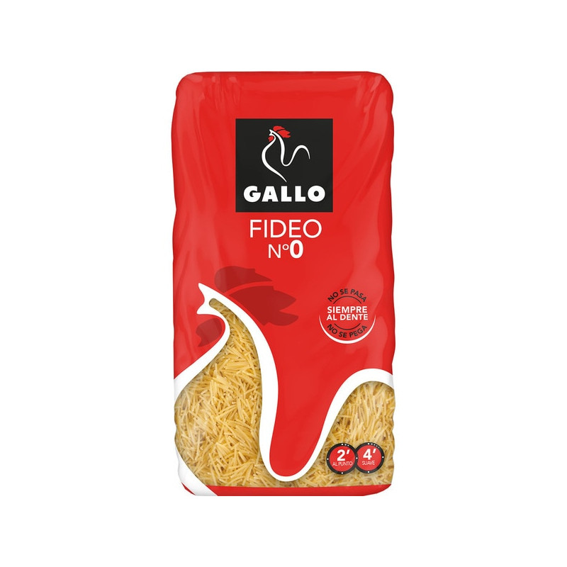 FIDEO Nº0 GALLO 400GR