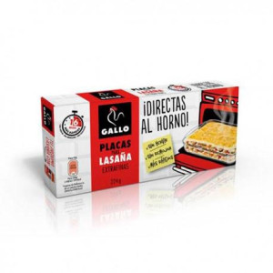 LASAÑA PRECOCIDA GALLO 224GR