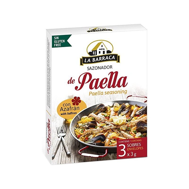 PREPARADO DE PAELLA LA BARRACA 3X3GR
