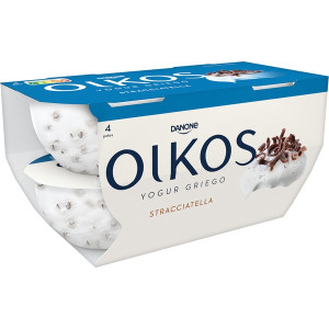 YOGUR GRIEGO STRACCIATELLA DANONE OIKOS 4X110GR
