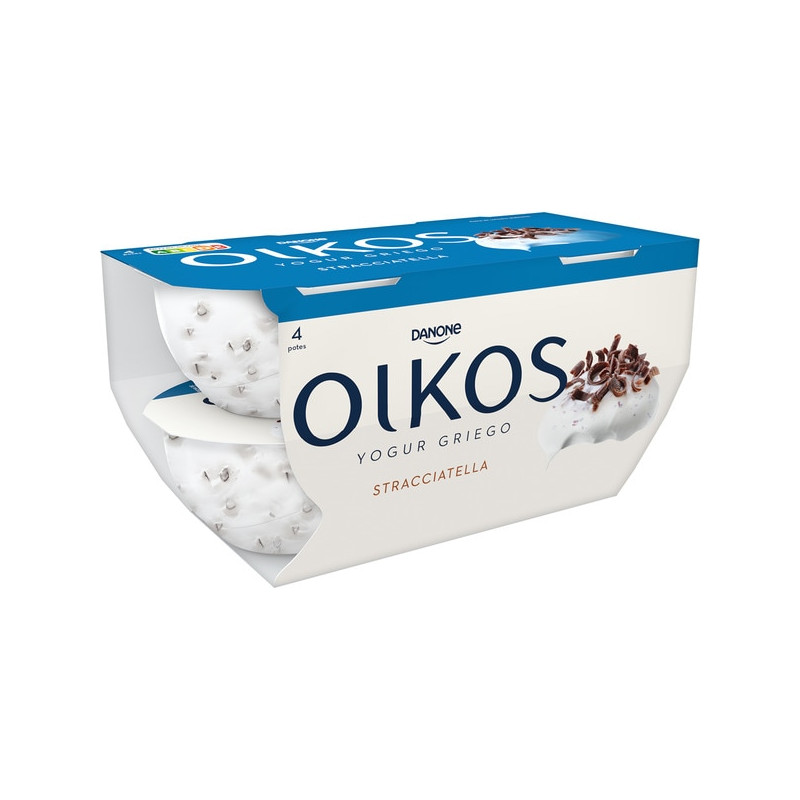 YOGUR GRIEGO STRACCIATELLA DANONE OIKOS 4X110GR