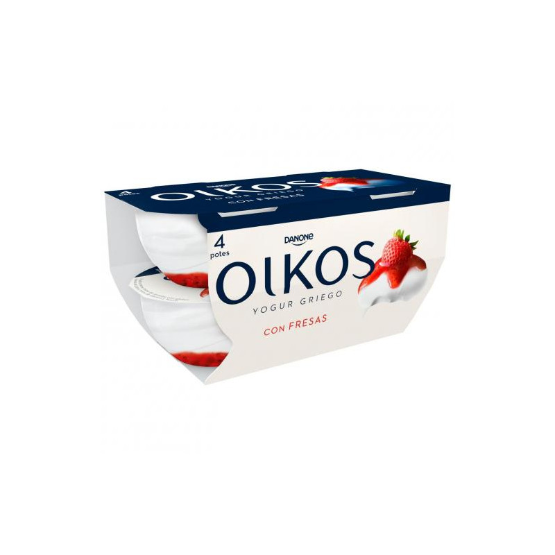 YOGUR GRIEGO FRESA DANONE OIKOS 4X110GR