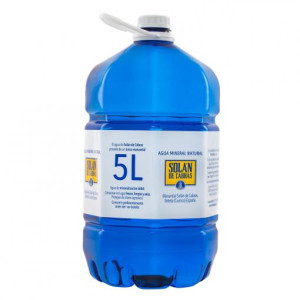 AGUA MINERAL SOLAN DE CABRAS 5L