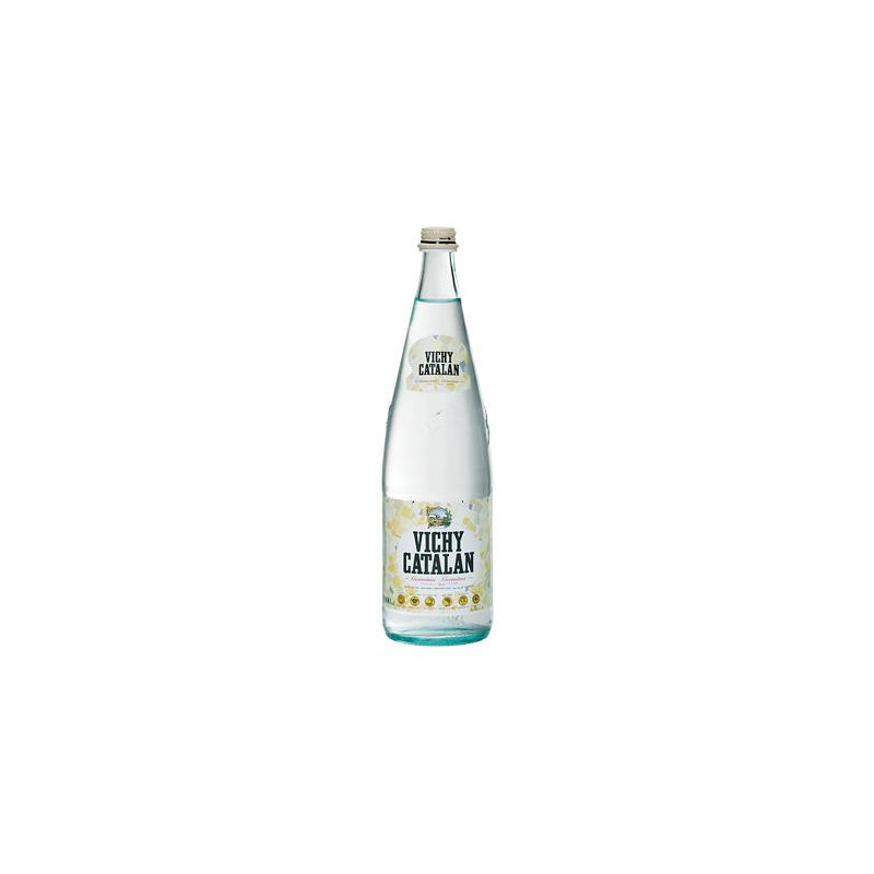AGUA CON GAS VICHY CATALAN 1L