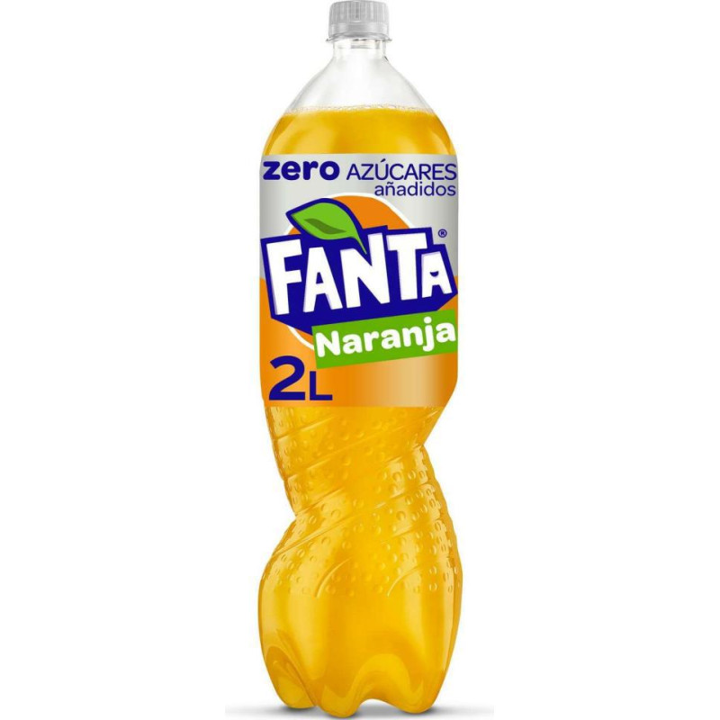REFRESCO FANTA NARANJA ZERO 2L