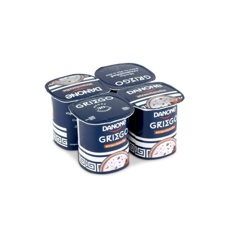 YOGUR GRIEGO STRACCIATELLA DANONE 4X110GR