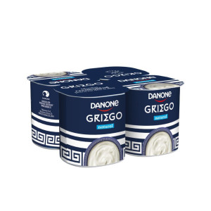 YOGUR GRIEGO NATURAL DANONE 4X110GR