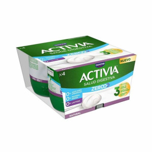 YOGUR NATURAL TRIPLE ZERO ACTIVIA 4X120GR