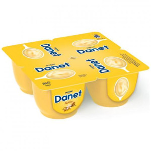NATILLAS VAINILLA DANET 4X120GR