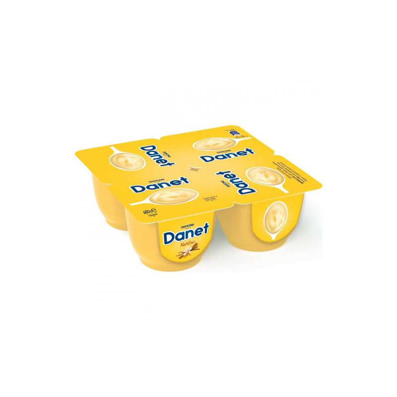 NATILLAS VAINILLA DANET 4X120GR