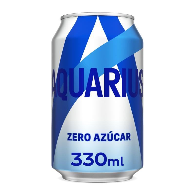 REFRESCO AQUARIUS LIMON ZERO 33CL