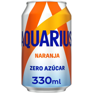 REFRESCO AQUARIUS NARANJA ZERO 33CL