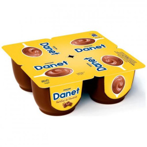 DANET NATILLAS CHOCOLATE 4X120GR