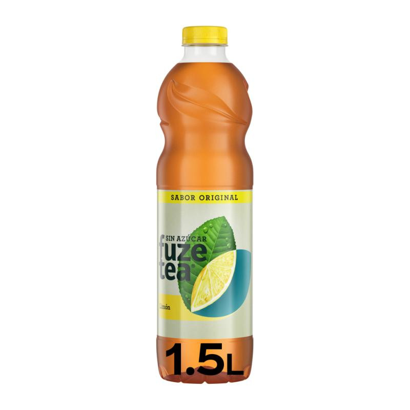 REFRESCO FUZE TEA LIMON SIN AZUCAR 1 5L