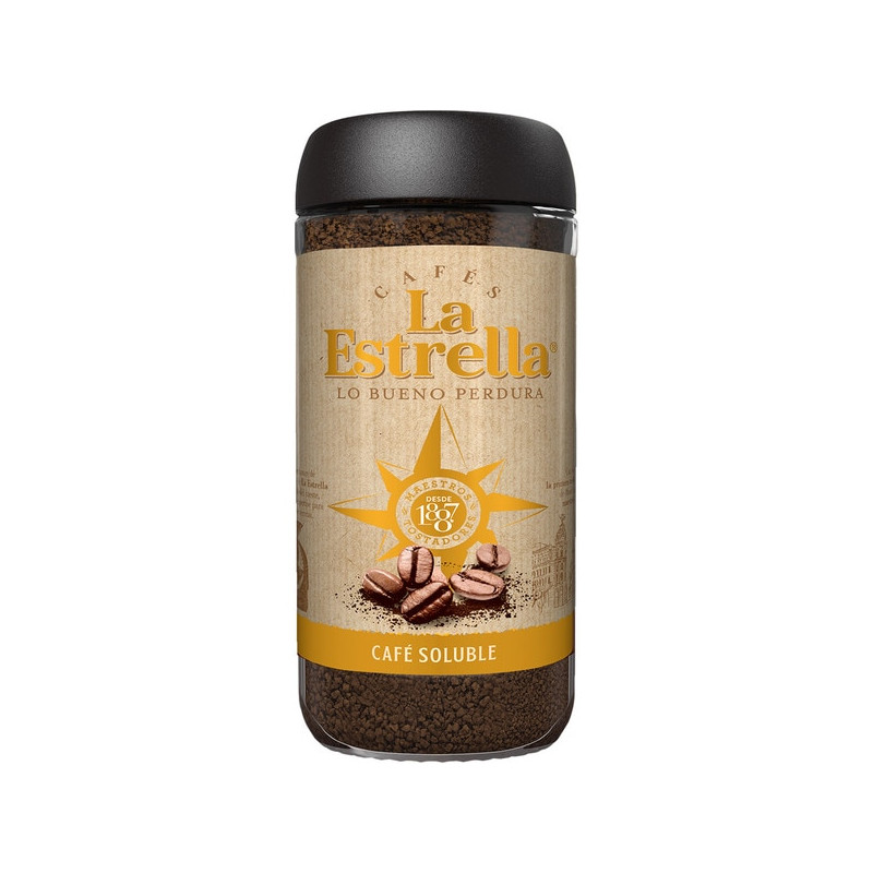 CAFE SOLUBLE NATURAL LA ESTRELLA 190GR