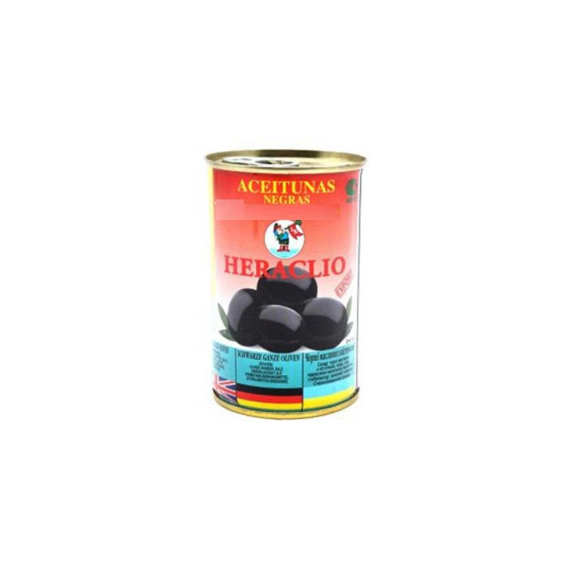 ACEITUNA NEGRA SIN HUESO HERACLIO 350GR
