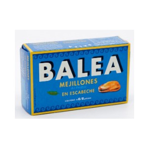 SARDINILLAS BALEA ACEITE OLIVA 6/8P 57GR