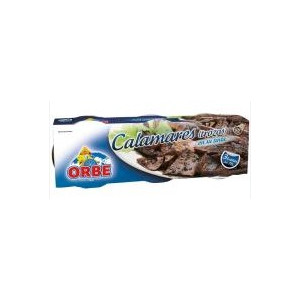 CALAMARES EN SU TINTA PACK 3X80GR ORBE