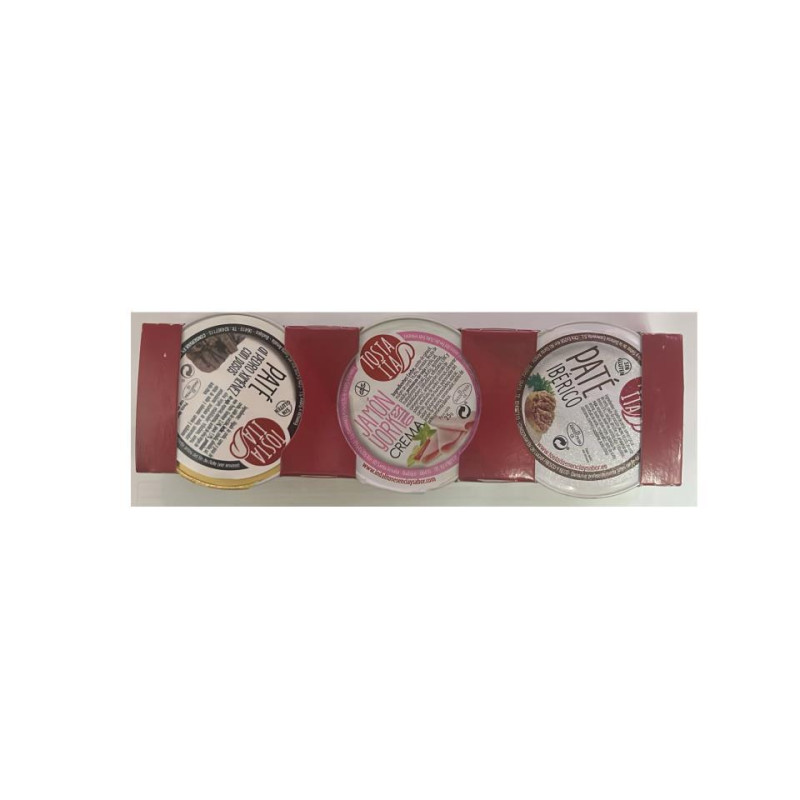 PATE SURTIDO TOSTAITA 3X25GR