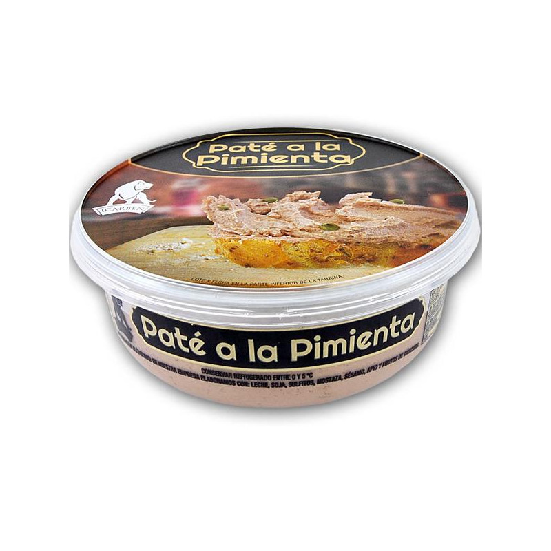 PATÉ DE CERDO A LA PIMIENTA 110GR